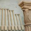 Custom CAD & CNC Carved Cabinet Columns