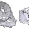 Solid Model. Engine cover 3D scanned and reverse engineered. 